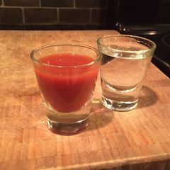 A picture of Besito's Sangrita.