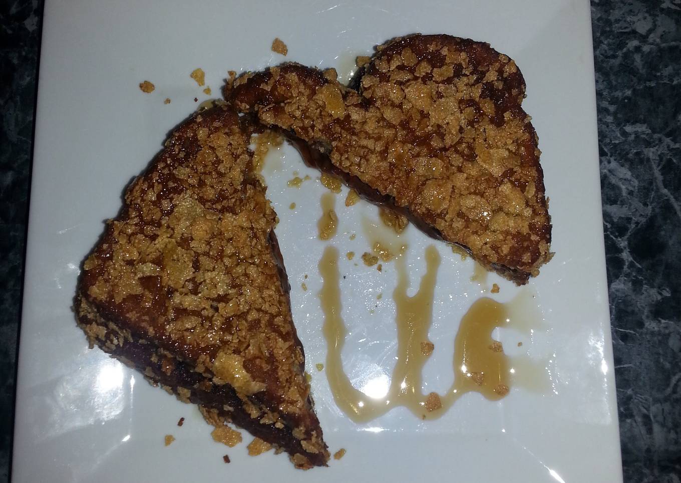 Deep Fried PB&J Sandwich