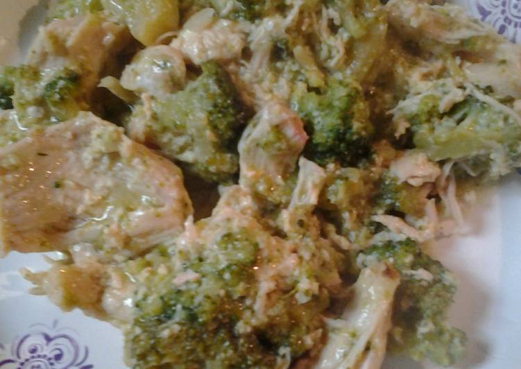 How to Make Quick Broccoli and chicken casserole