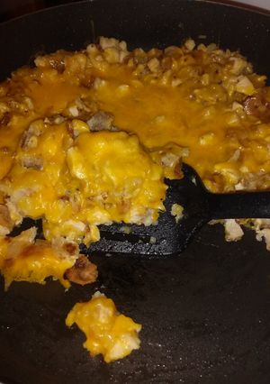 A picture of Heart Attack Chicken.