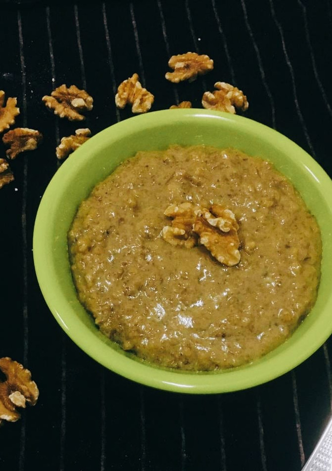 વોલનટ હલવો (Walnut Halwa Recipe In Gujarati) રેસીપી મુખ્ય ફોટો