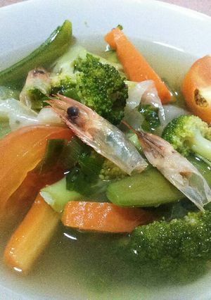 Foto resep Sup kaldu kepala udang