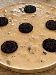 Una foto de Cheesecake de Oreo