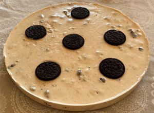 Una foto de Cheesecake de Oreo