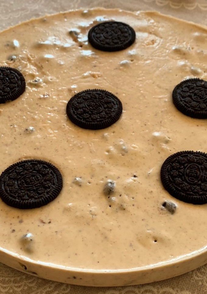 Una foto de Cheesecake de Oreo