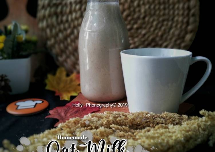 Oat Milk Dates (homemade)