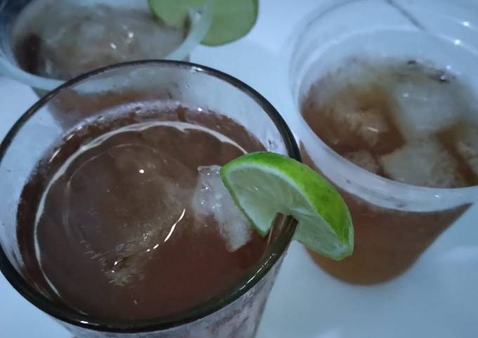 Anti Ribet, Memasak 🍹Es Teh Jeruk Nipis Irit Untuk Jualan