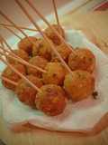Polpettine di formaggio e 'ndujia