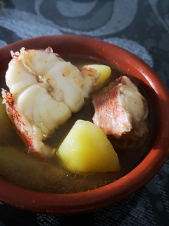 Una foto de Guiso de cabracho