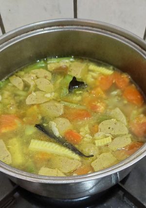 Foto resep Sup kuah kuning ikan kakap filet