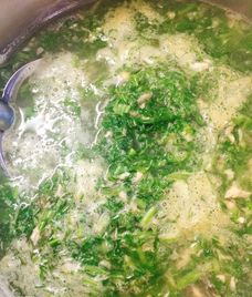 canh cá rô đồng