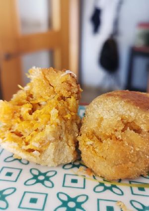 Foto principal de Croquetas de calabaza y queso azul