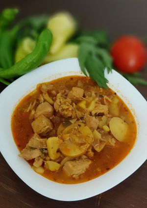 Pincepörkölt bográcsban recept fotója