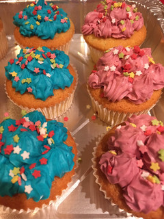 Una foto de Cupcakes de chocolate blanco