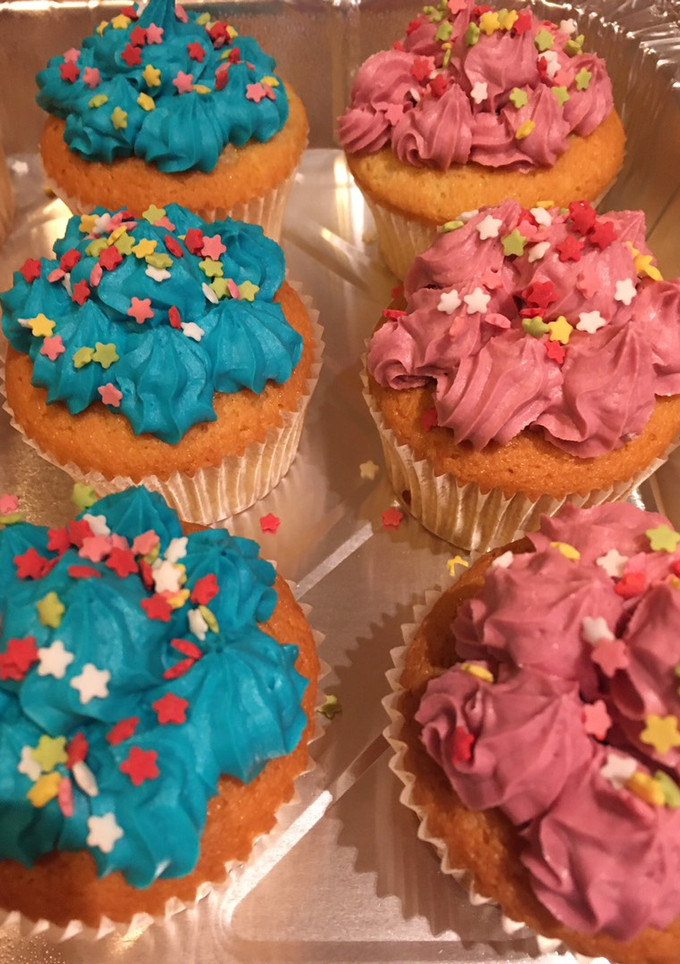 Una foto de Cupcakes de chocolate blanco
