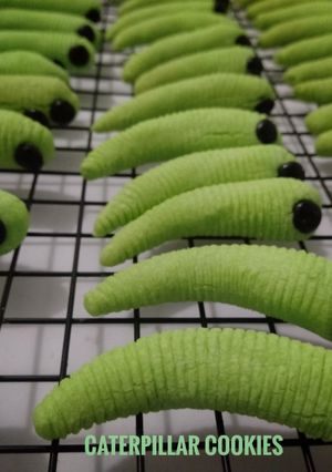 Foto resep Caterpillar Cookies