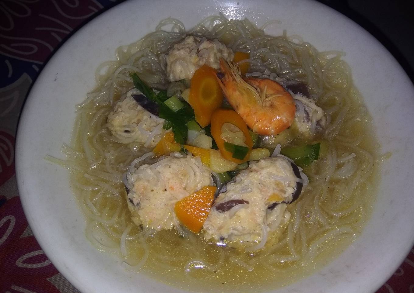 Bakso udang soun dijamin enak