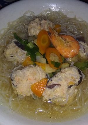 Foto resep Bakso udang soun dijamin enak