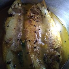 Bata fish curry A picture of Bata fish curry.