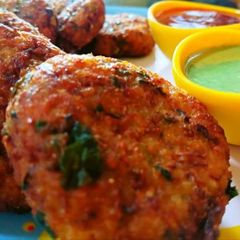 A picture of Dalia And Veggie Cutlets.