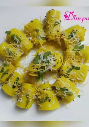 ઇન્સ્ટન્ટ ખાંડવી (Instant Khandvi recipe in Gujarati) રેસીપી મુખ્ય ફોટો