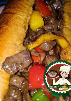 صورة لوصفة سندوتش كبدة الدجاج 🥖