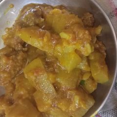 A picture of Jhatpat Masala gourd.