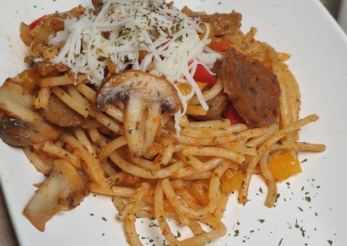 Resep Spaghetti Saus Del Monte oleh Daratya Cookpad