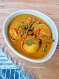Telur Masak Kunyit Terasi