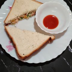 A picture of No Fire Veg Sandwich...