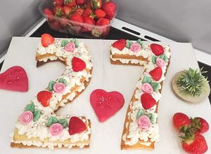 Une photo de Number cake