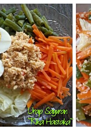 Foto resep Urap Sayuran (Vegetables Salad with Spicy Coconut Sauted)