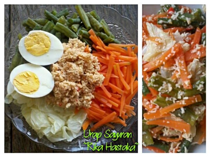 Langkah Mudah untuk Membuat Urap Sayuran (Vegetables Salad with Spicy Coconut Sauted), Bikin Ngiler