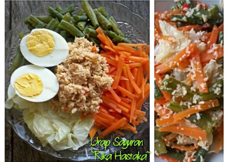 Urap Sayuran (Vegetables Salad with Spicy Coconut Sauted)