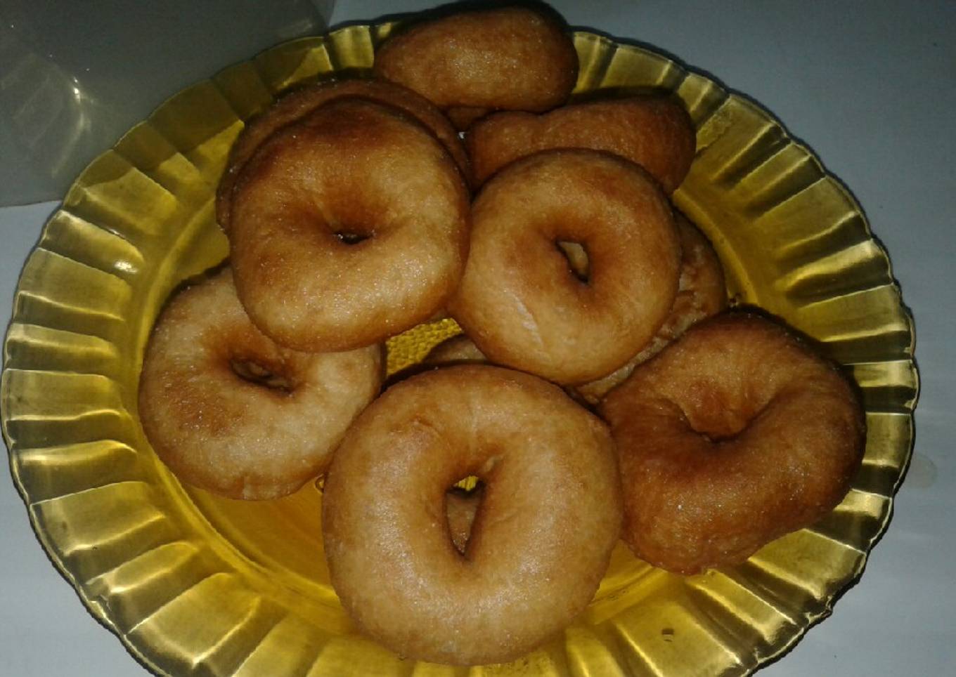 Donat tanpa telur tanpa susu ekonomis enak dan empuk