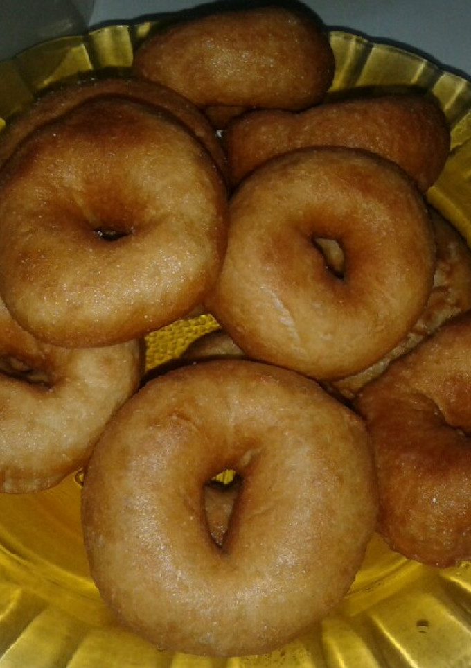 Foto resep Donat tanpa telur tanpa susu ekonomis enak dan empuk