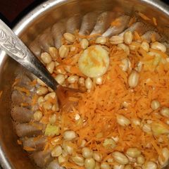 Carrot peanut salad A picture of Carrot peanut salad.