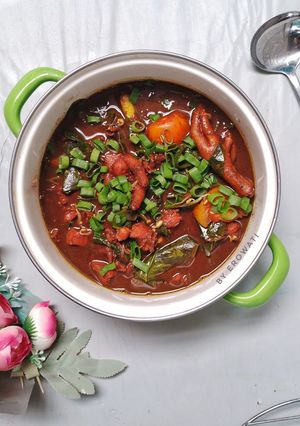 Foto resep Rawon Ayam