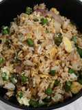 Fried rice with wok hey