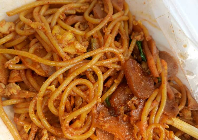 Resep Seblak Spaghetti, Enak Banget
