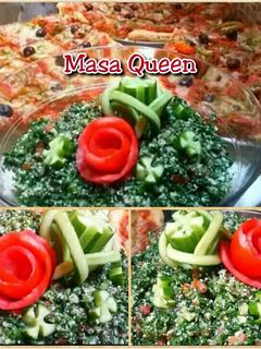 صورة لوصفة تبولة شامية