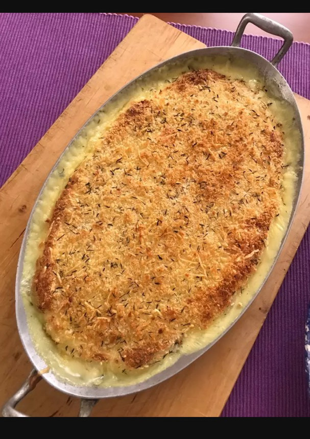 Una foto de Pastel de bacalao y salmón, muy sano