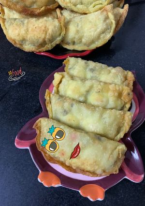 Hình của món Bánh gối.