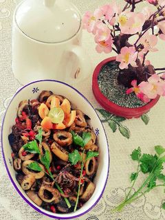 Foto resep Cumi panggang saus kecap