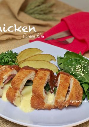 Foto resep Chicken Cordon Bleu