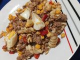 Ensalada con lo que tengo en la heladera