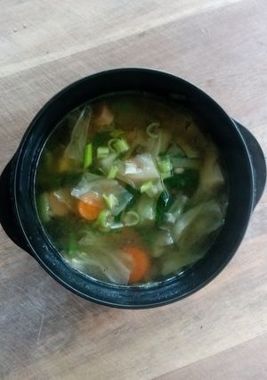 Foto resep Sup kol sosis