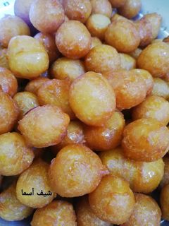 صورة لوصفة لقيمات