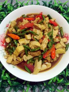 Foto resep Tumis Kacang Panjang Tahu Tempe