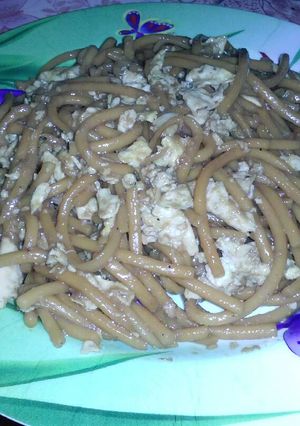 Foto resep Spaghetti Saos Telur Orak-Arik